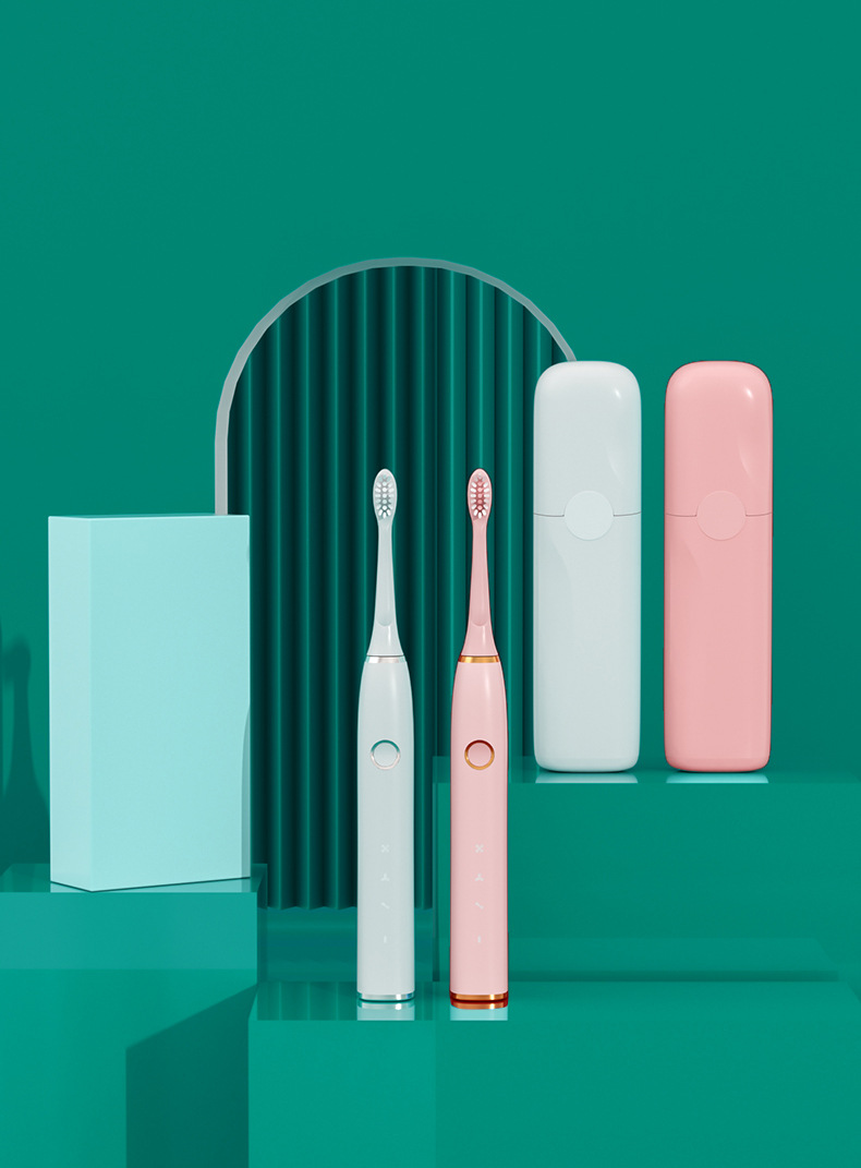 电动牙刷生产厂家 静音智能牙刷软毛防水usb充电礼品电动牙刷批发