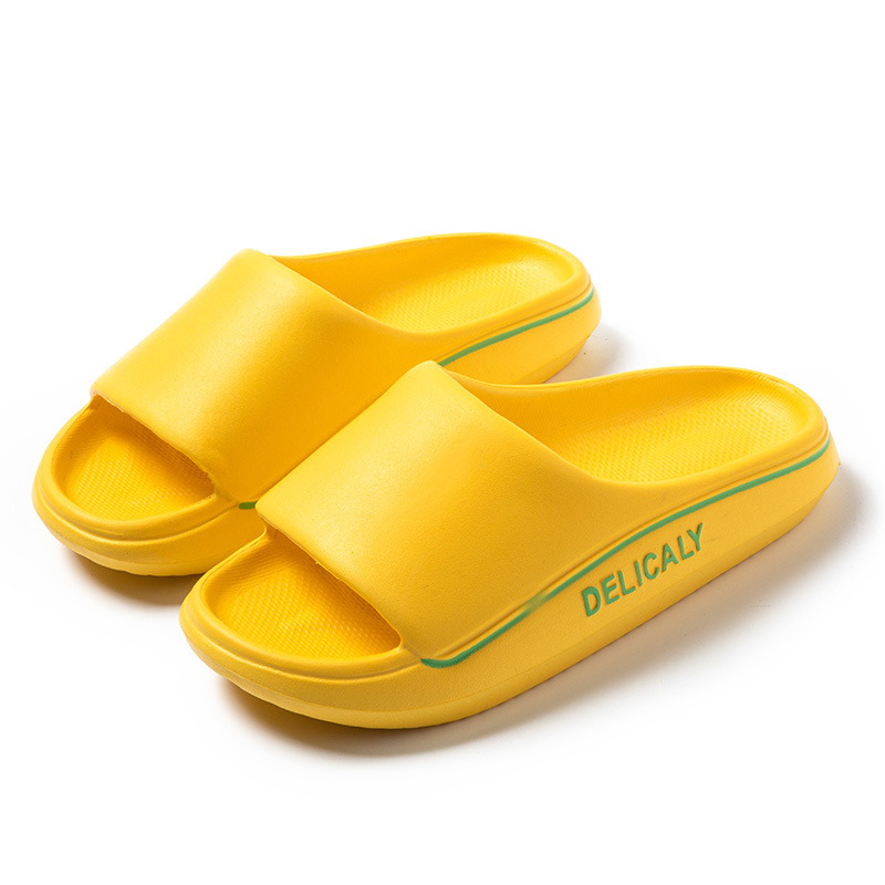 Summer New Style Drooping Slippers for Women Home Couple Bathroom Bath Non-Slip Deodorant Slippers Men's Outdoor Wear