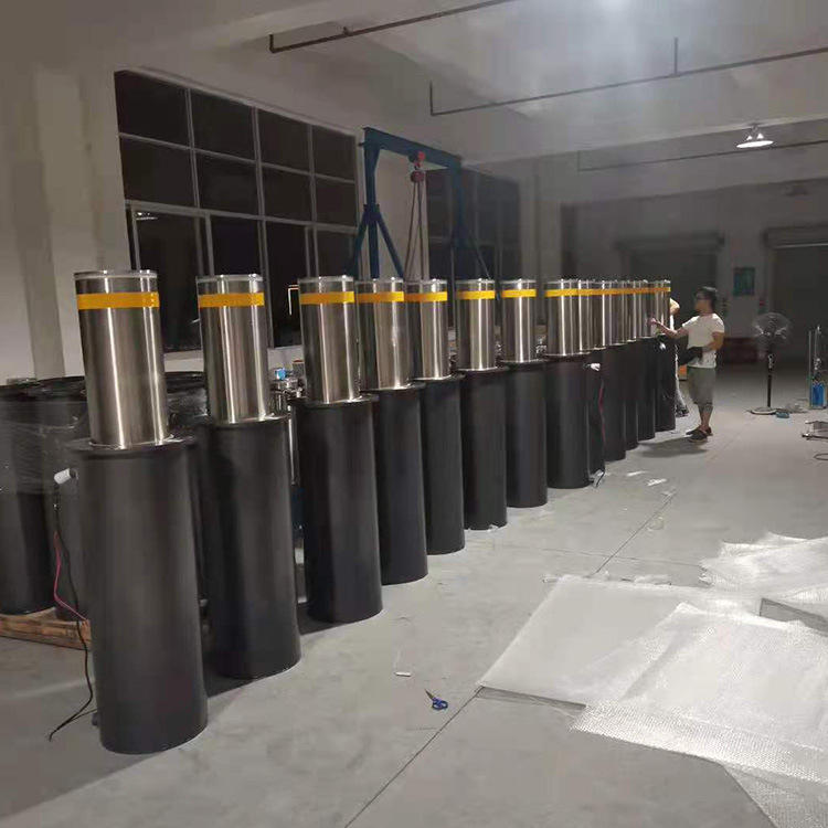 奥莱全自动升降路桩电动路障&nbsp;升降地柱&nbsp;液压防撞全自动路障