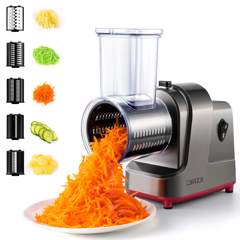 厨房切菜机电动式多功能蔬菜切丝土豆切片家用切菜器电动切菜神器