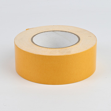 双面布基胶带强力高粘度无痕固定地毯专用双面胶黄色无痕高粘度