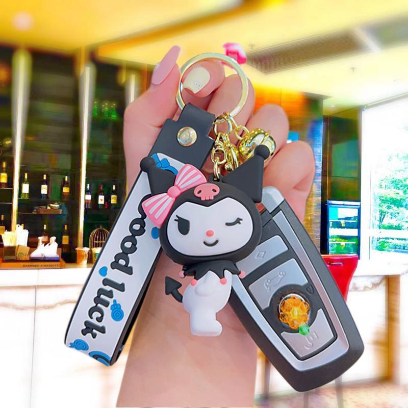 New Sanrio Cartoon Key Button Cute Clow M Handbag Pendant Car Key Chain Small Gift Wholesale