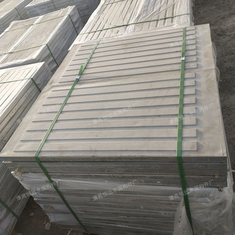 室外电缆沟盖板水泥电力电缆盖板厂家供应电厂条纹盖板放心采购