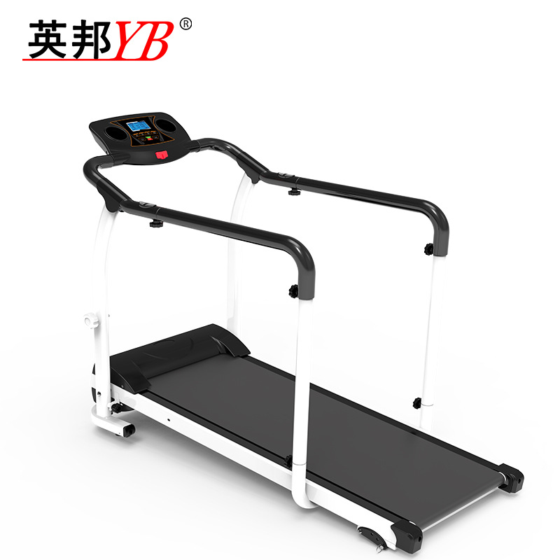 家用慢速电动走步机中老年人跑步机可折叠健走机