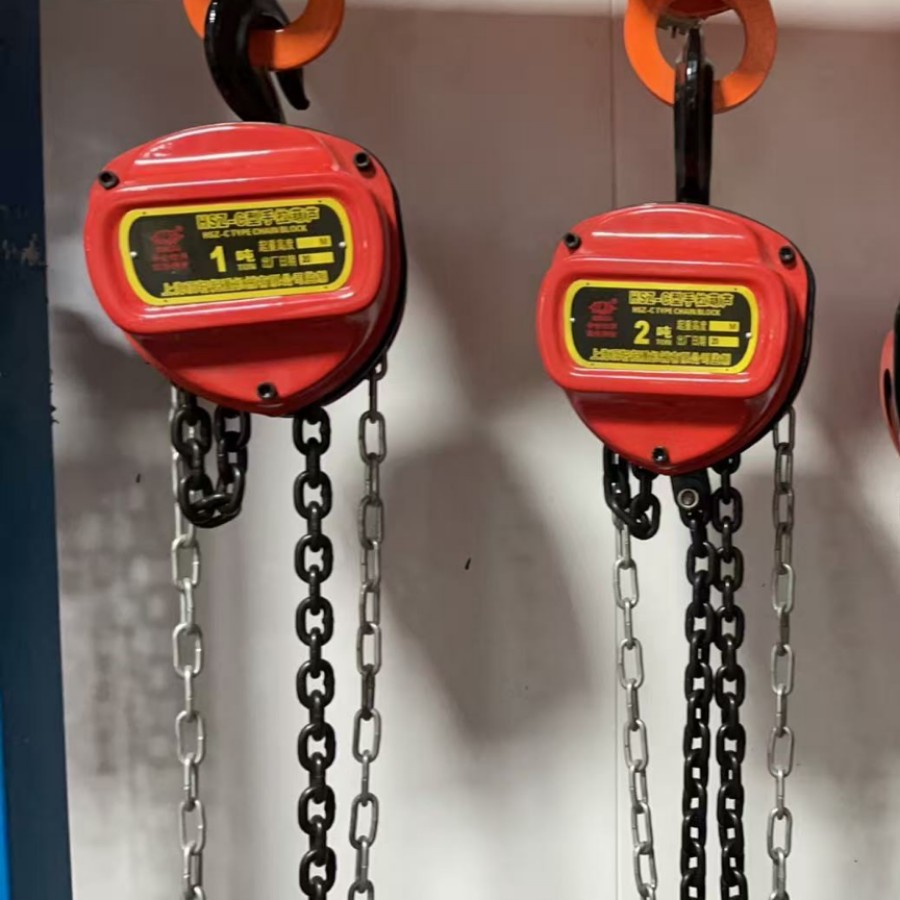 手拉葫芦1t2t3t5t10吨起重链条手动葫芦hsz圆形倒链吊葫芦批发