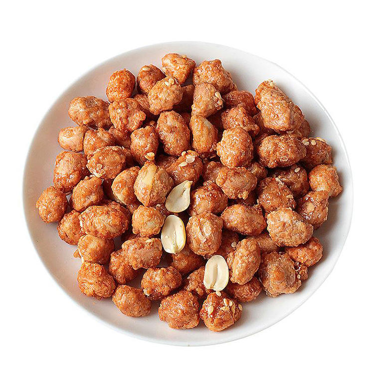 厂家供应蜂蜜花生米大冰小宇花生米熟零食香脆油炸花生
