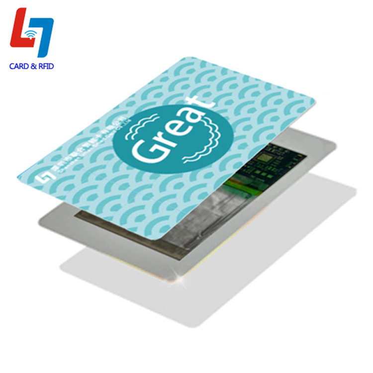 蓝牙轻薄da14580卡片信标标签酒店室内定位门禁缴纳停车费智能卡