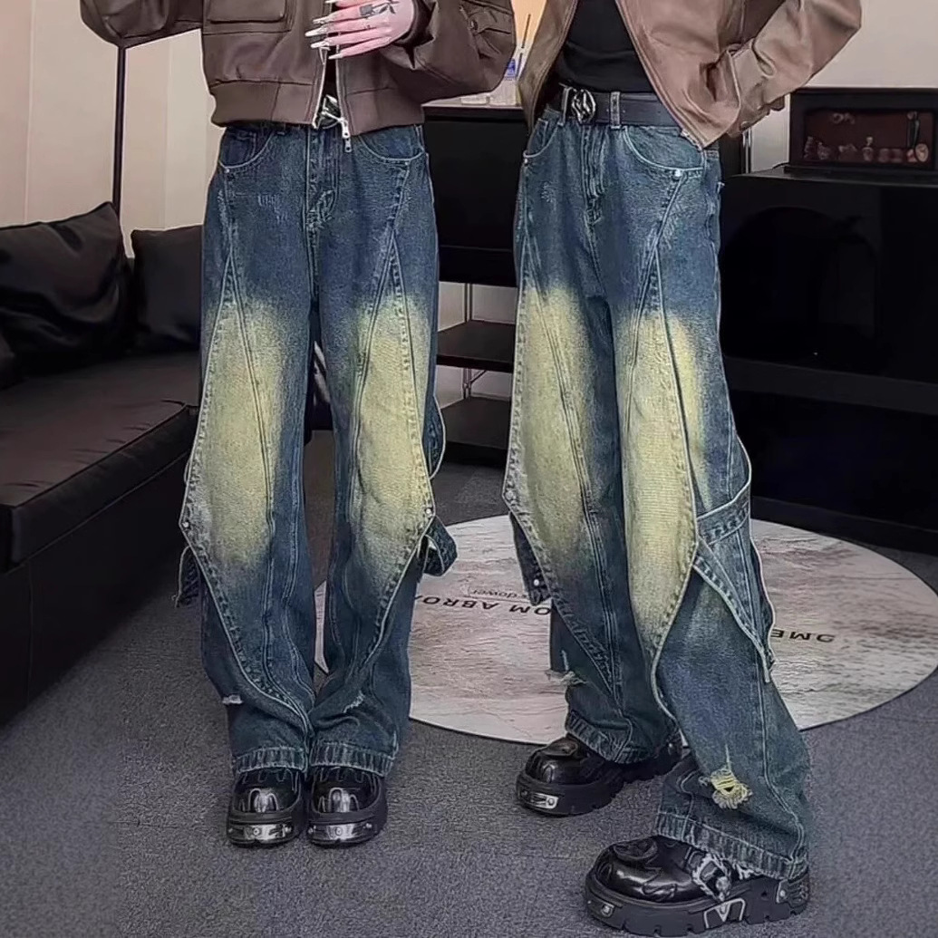 牛仔裤网红同款男