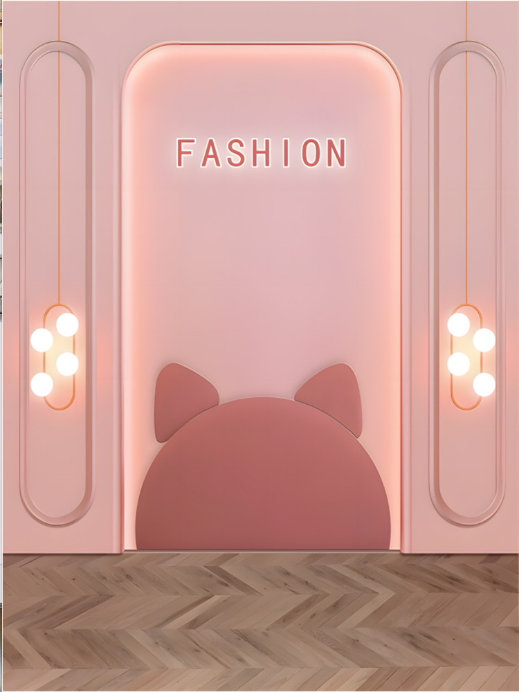 厂家直销新款直播间背景墙布快手抖音网红带货直播视频拍照背景布