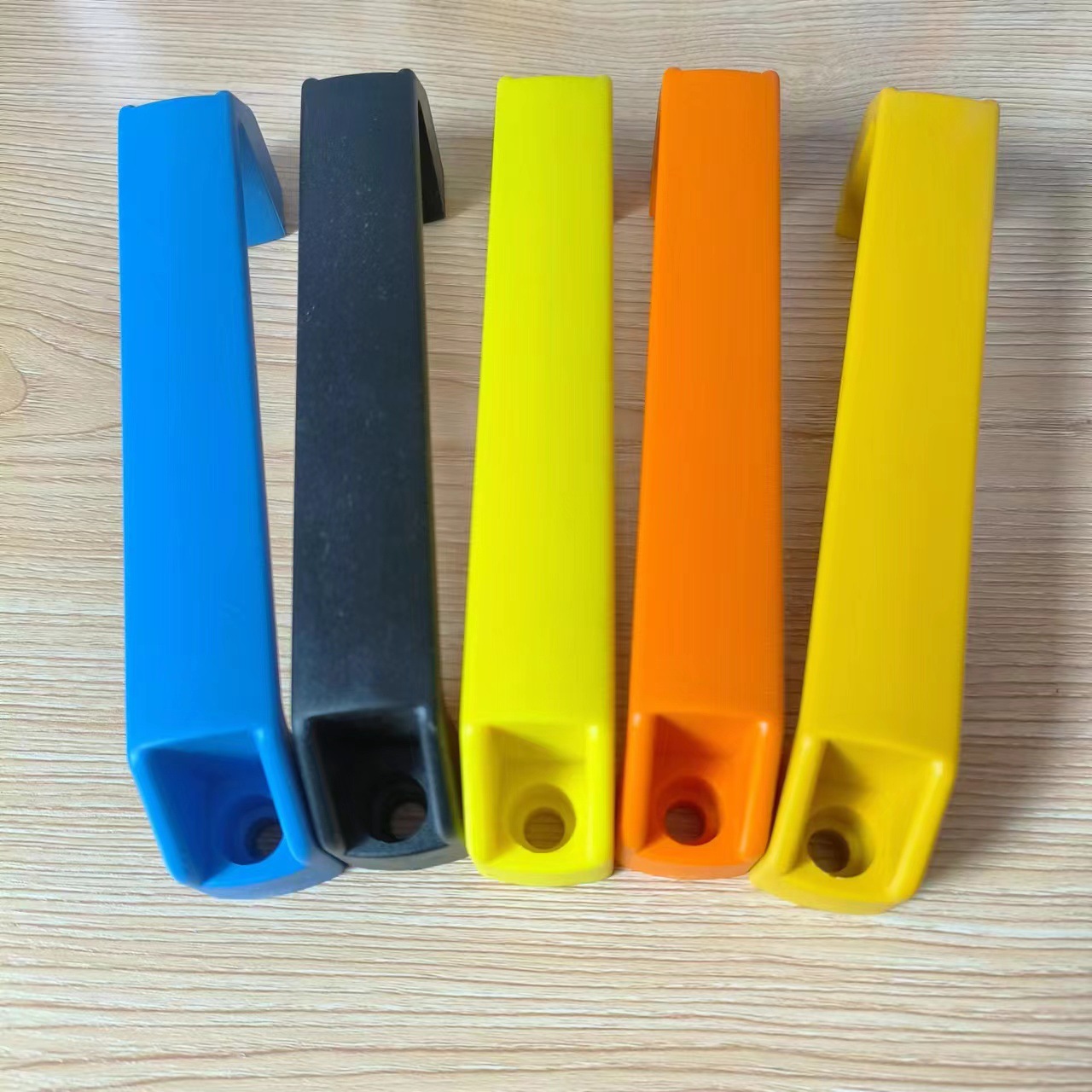 Plastic Handle Nylon Reinforced Bow Handle Welding Machine Plastic Handle Door and Window Drawer Door Handle 120mm