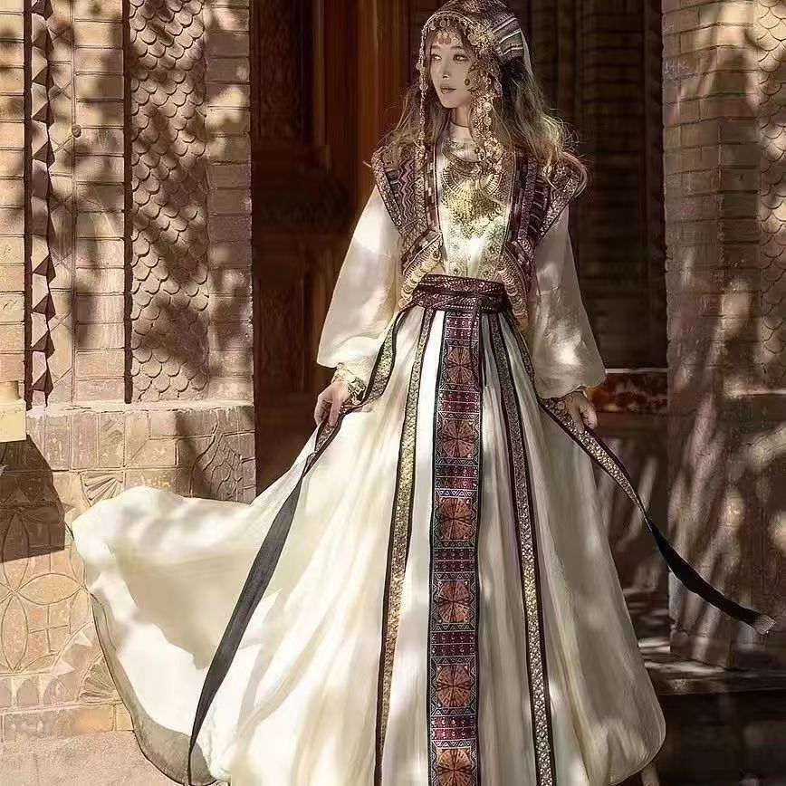 新款古国公主延吉公主民族风西域凤凰古城旅拍超仙异域风摄影服装