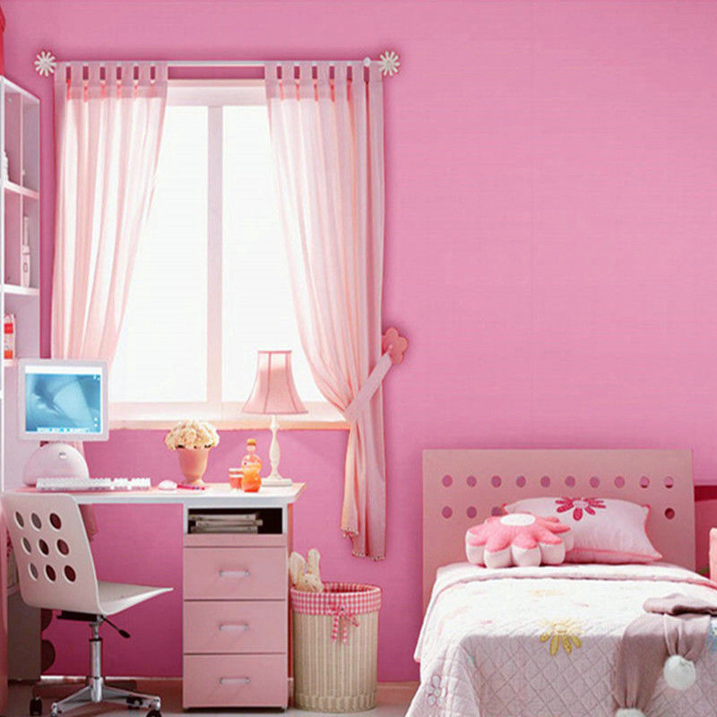 粉色墙纸自粘卧室网红ins风可爱壁纸少女心房间学生宿舍装饰贴纸