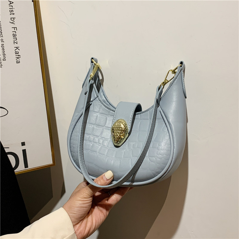 Bag Women's Spring and Summer 2023 New Crocodile Pattern Shoulder Bag Niche Design Women Bags Fashion Trendy Crossbody Bag