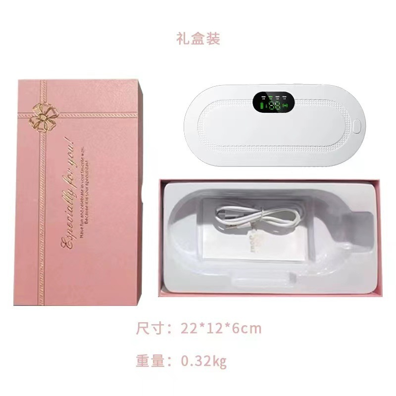 2023 New Stomach Heating Belt Aunt Artifact Girls' Hot Compress Massage Stomach Heating Pad Digital Display Warming Belt Stomach Warmer