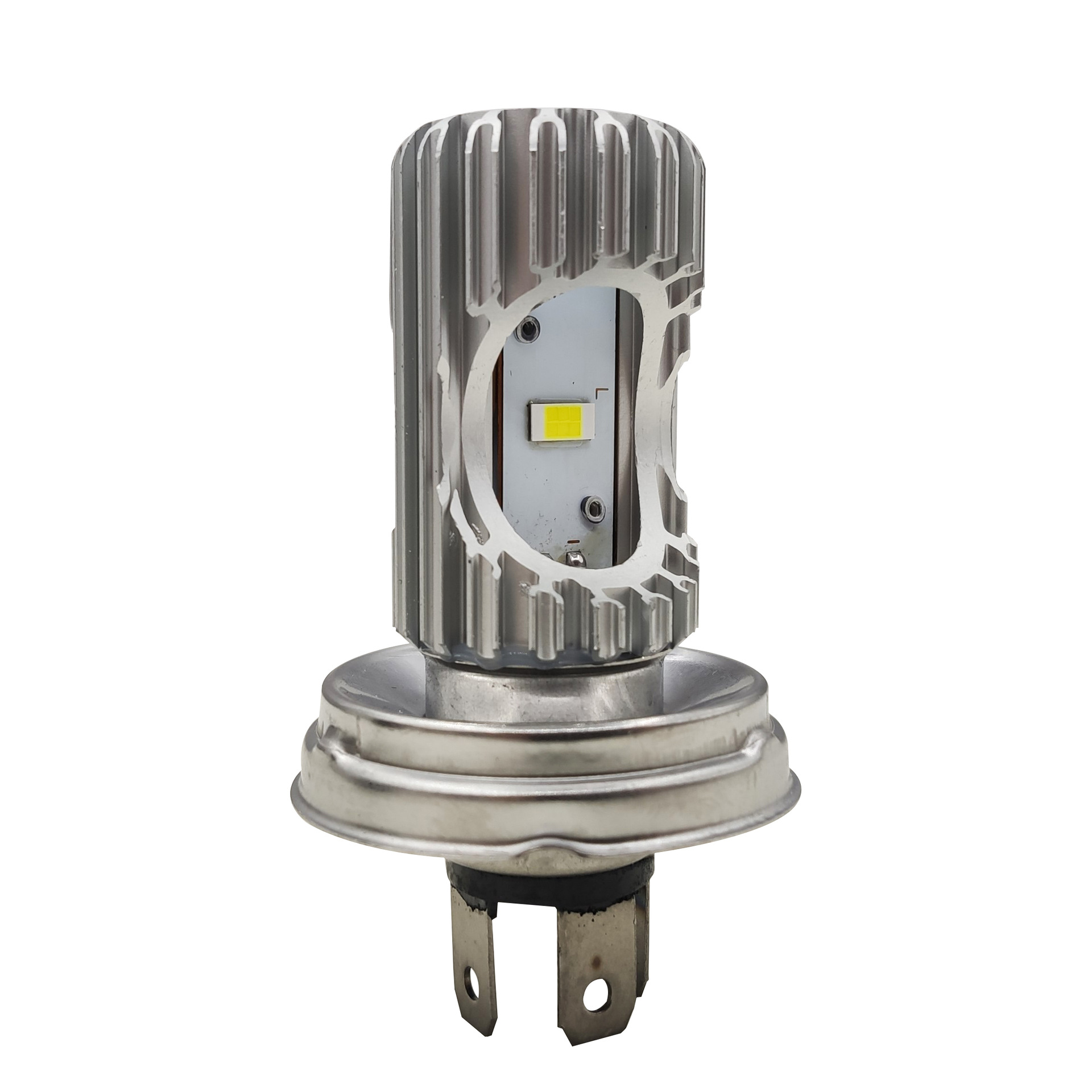 内置超亮led灯泡电动车摩托车灯3570远近光p45t荷兰星宽电压12-80