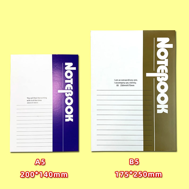 Soft Copy Notebook A5 Memo Notebook Wireless Gluing Boy 32K Thicken Office Student Book A5 Soft Copy