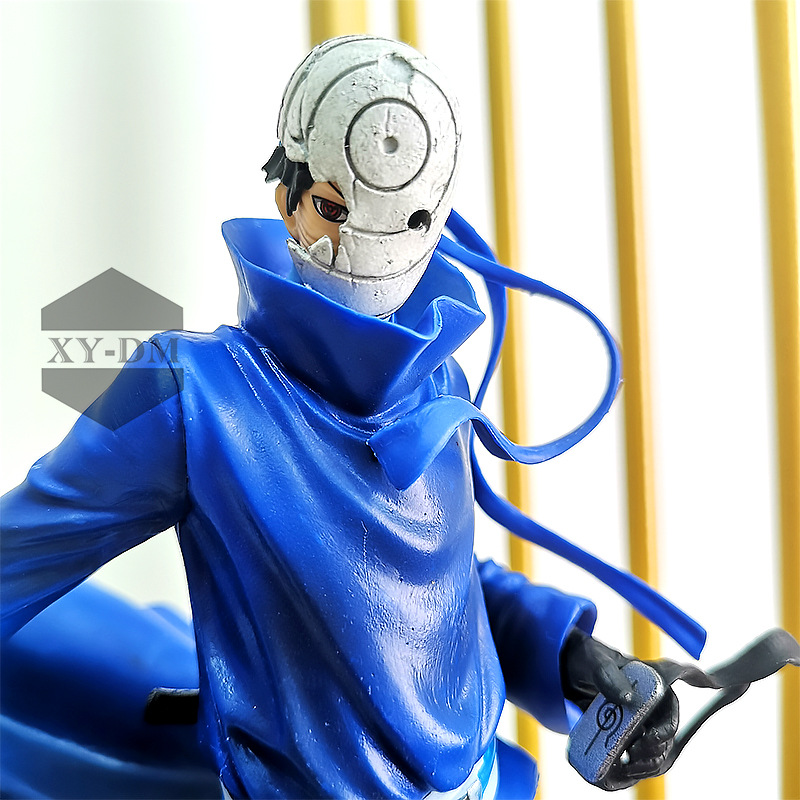 轮回宇智波带土手办动漫火影忍者gk双头雕白面具晓组织飞手办批发