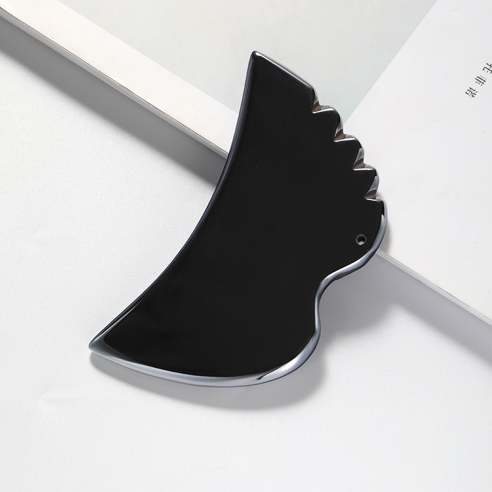 厂家批发太赫兹刮痧板 按摩拨筋点穴提升脸部 家用美容院用刮痧板