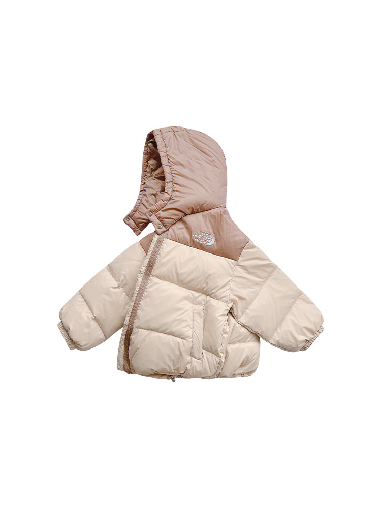 Girl's down Coat 2023 New Western Style Baby Girls' Korean Style Winter Thickened Girls' Short down Jacket