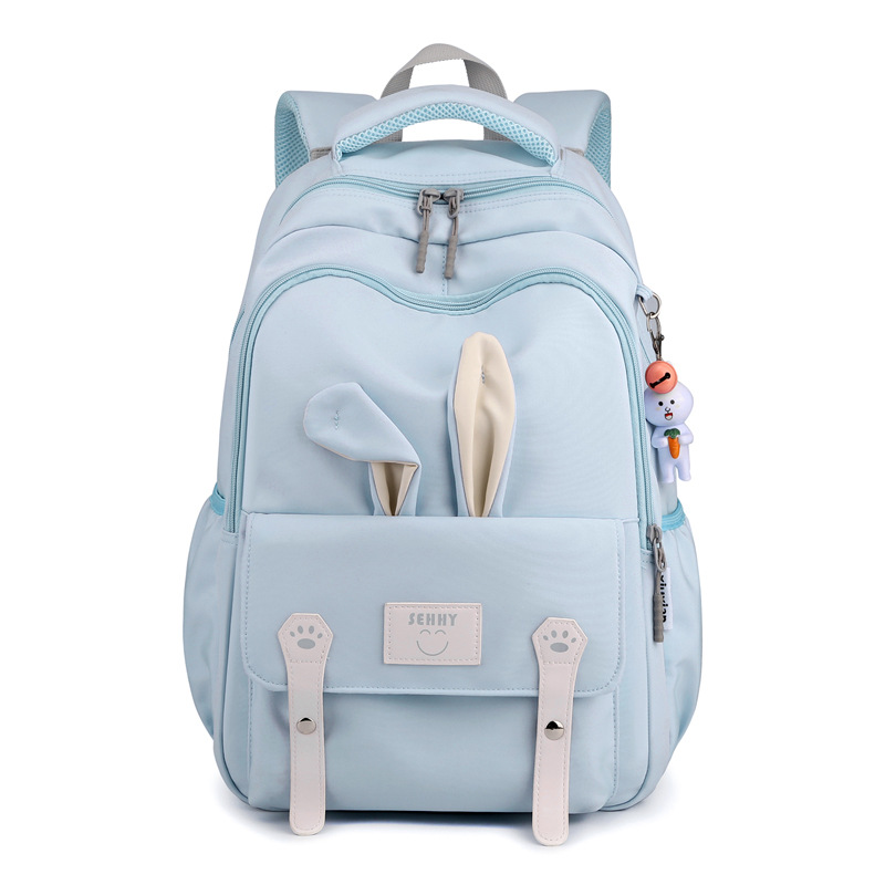 Elementary School Student Schoolbag Female Three to Grade Five, Grade Six Junior High School Fashion Large Capacity Lightweight Cute Backpack Girl Backpack