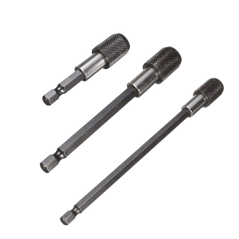 Bit Extension Rod Hexagonal Quick Release Self-Locking Connecting Rod Lengthening Bar Electric Drill Screwdriver Lengthened Quick Adapter Rod