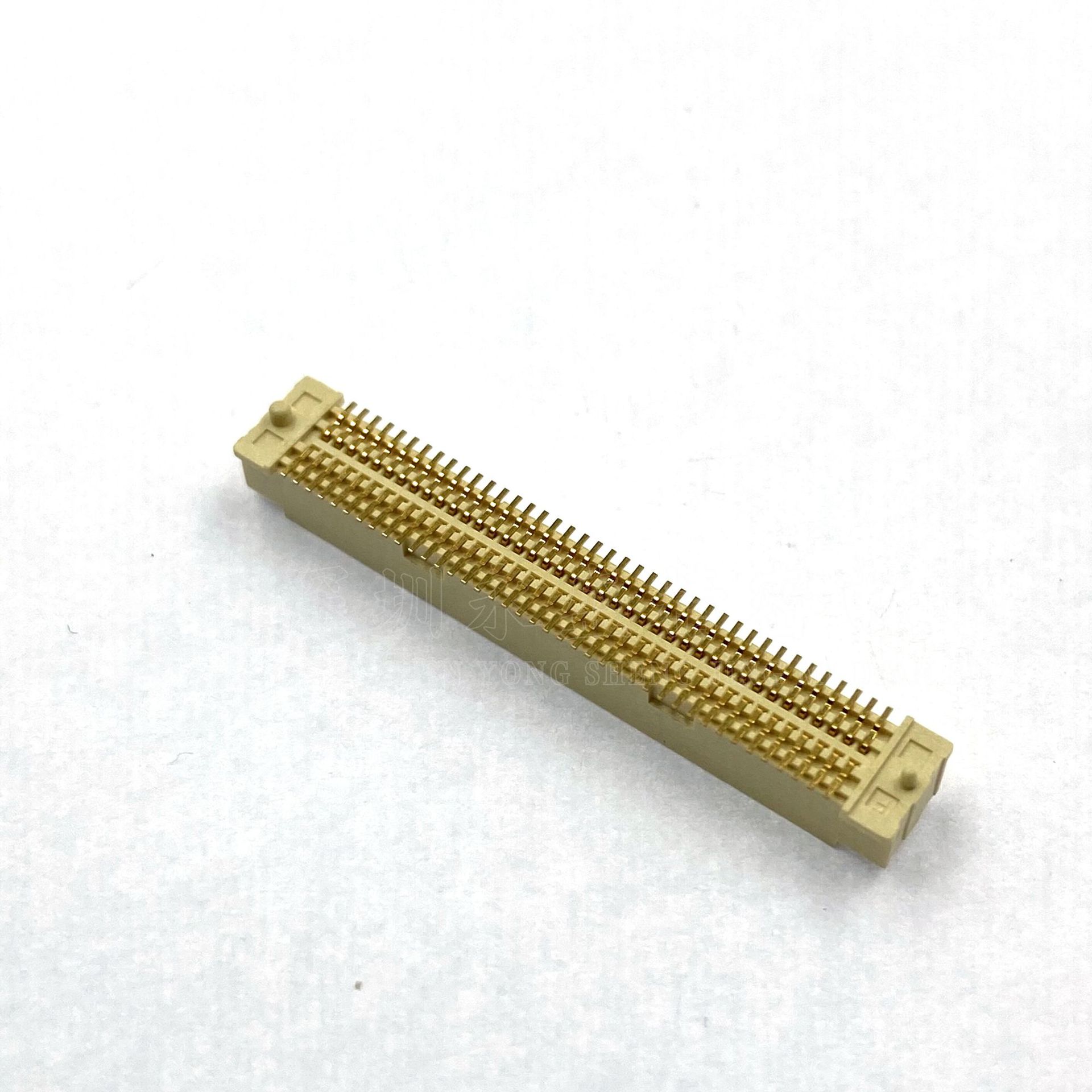 板对板连接器 80pin 间距0.8mm 高度h=4.6mm 公座 金脚可代替泰科