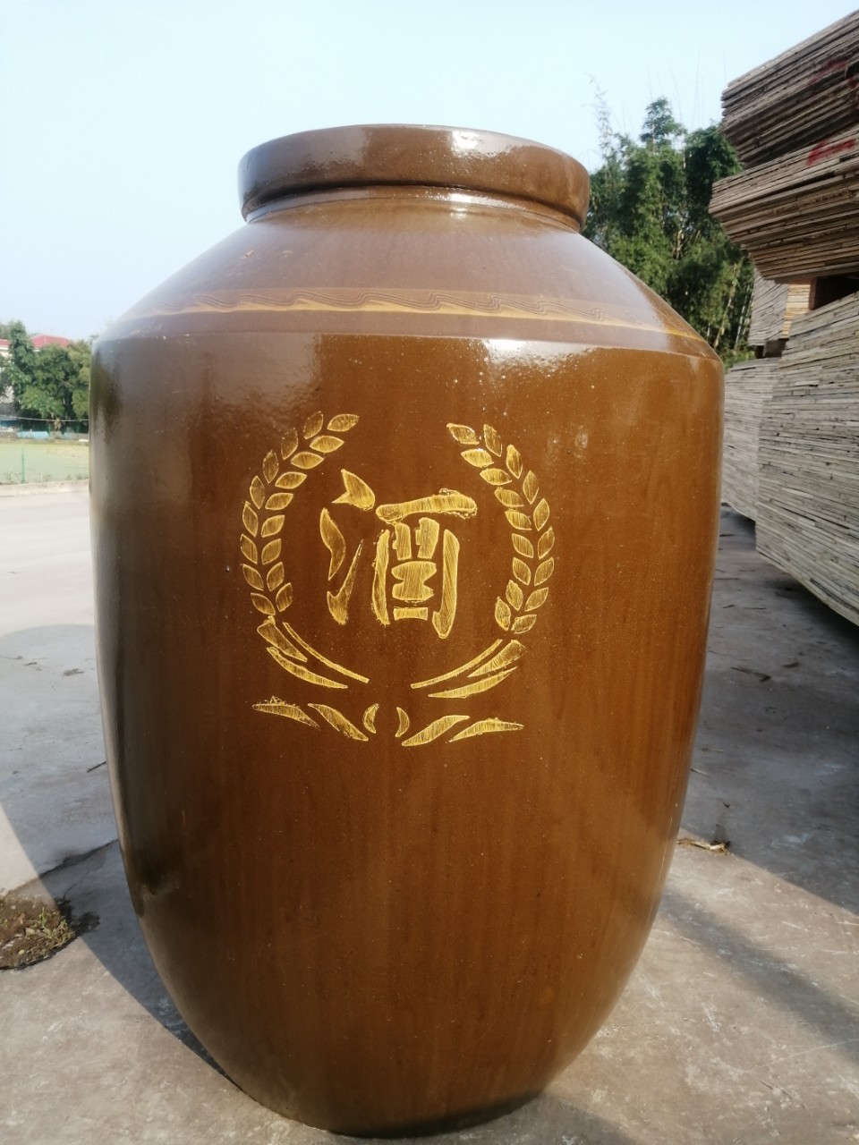 500斤陶瓷酒坛250公斤酒缸土陶酒缸酒坛子储酒坛-阿里巴巴