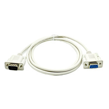 批发价DB9公对母RS232 9针对9孔串口线通讯端口数据线串口线5米