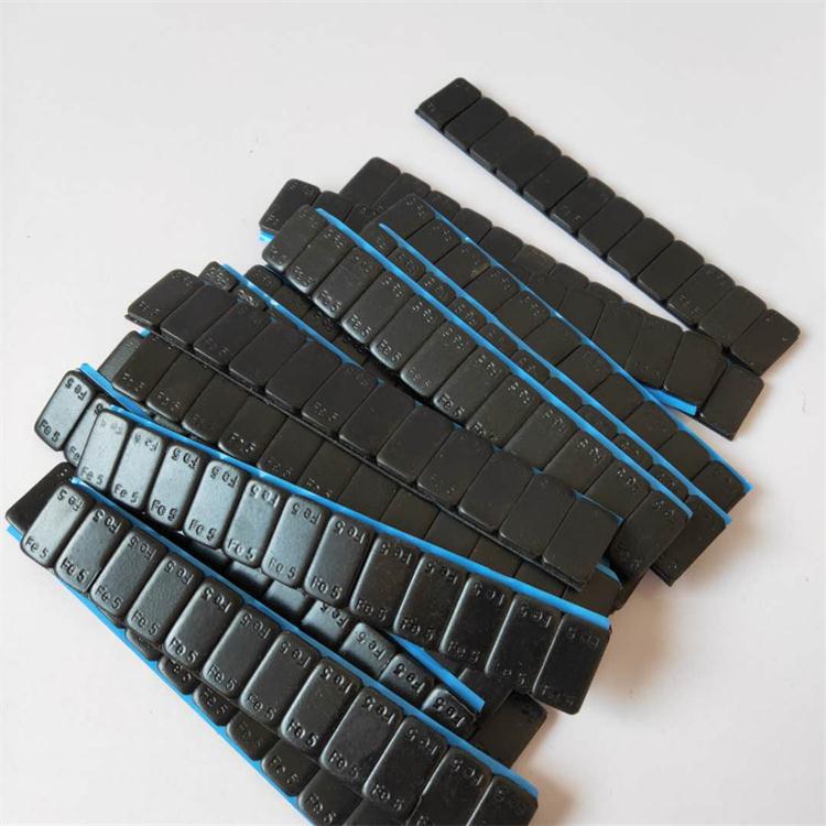 适用黑色喷涂轮胎平衡块粘贴块汽车模型动平衡配重铅块飞机模型配