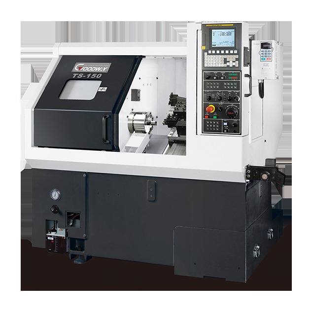 江苏程泰gls-1500le线轨泷泽110高精度8寸刀塔机52孔数控车床尾顶