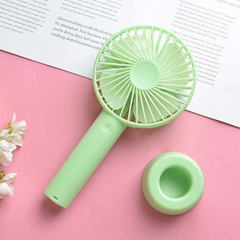 Desktop USB Charging Small Handheld Fan Wholesale Stall Silent and Portable Portable Mini 9% Factory Order Gifts