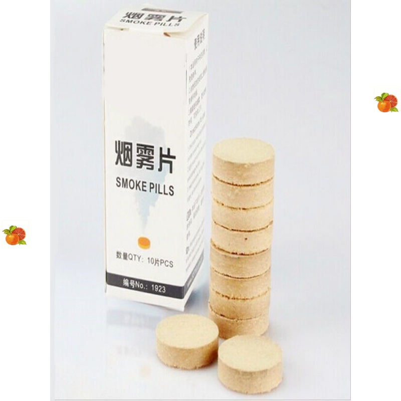 小号净化器演示专用 烟饼 烟雾饼 烟雾片烟雾发烟片 空气净化演示