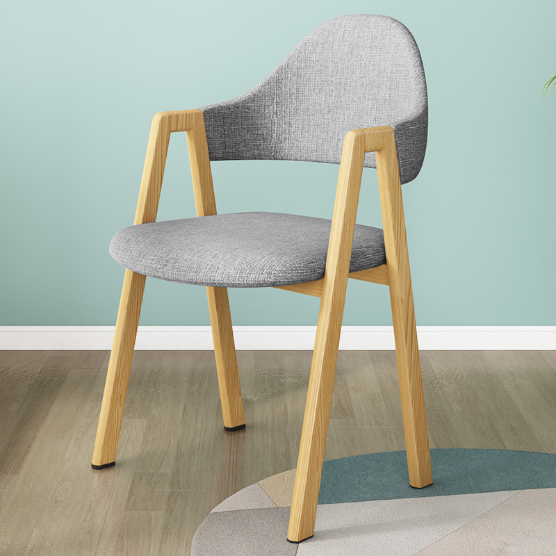 Nordic Dining Chair Household Minimalist Modern Restaurant Chair Backrest A- line Chair Milk Tea Shop Table and Chair Bedroom Desk Stool
