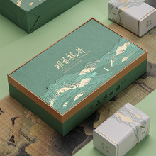 明前龙井绿茶包装盒空礼盒高档龙井茶半斤茶叶礼盒装空盒新款盒子