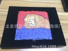 供应高发泡表绒包装海绵/工艺品抗震包装泡棉/石版画形状eva泡沫