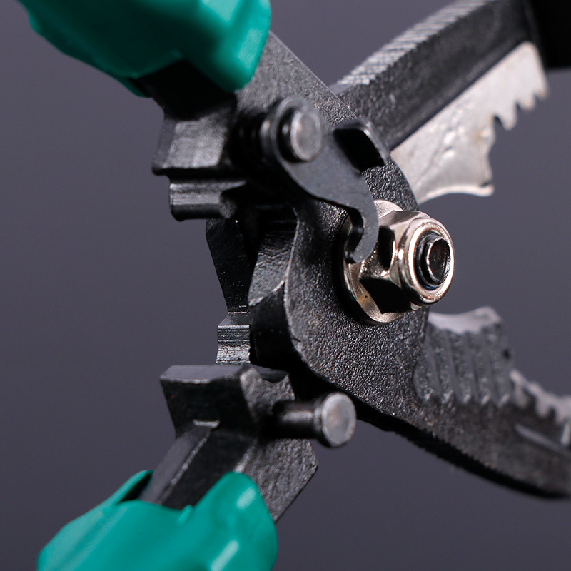 多用工业线槽钳 电工铬钒钢电工钳 电线修理用铬钒钢钳子多色可选