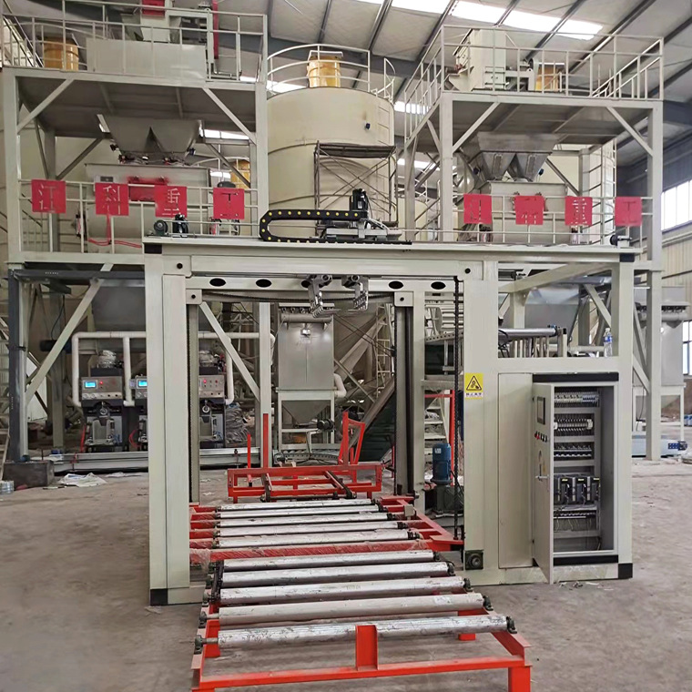 干混砂浆袋装码垛机 全自动双工位链条码垛设备-阿里巴巴