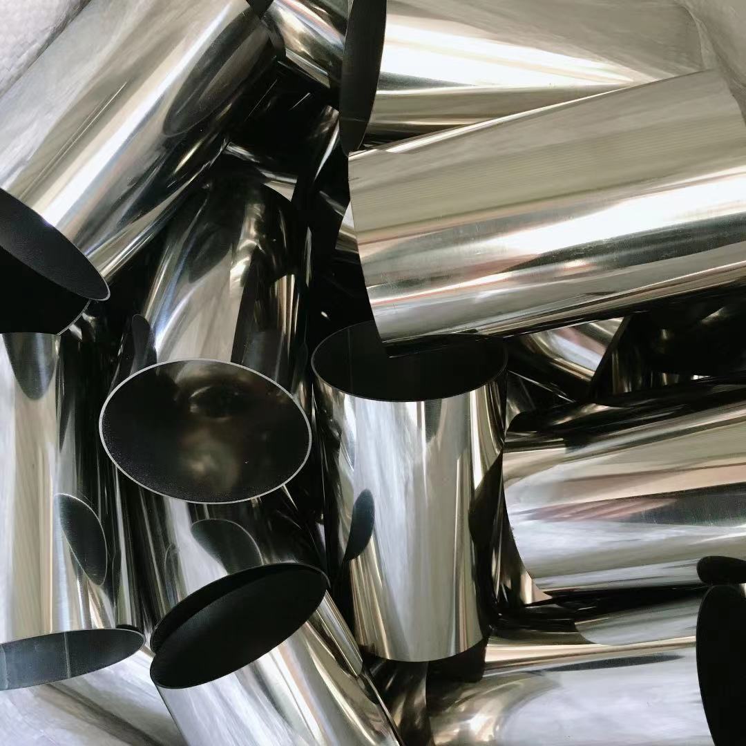 亮面精密316304不锈钢管无缝工业管网纹管直径51525560mm