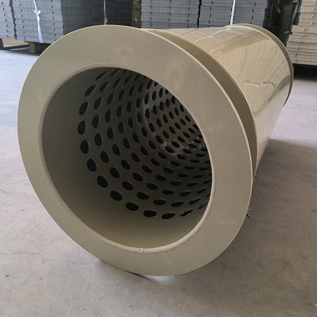 厂家定制pp消音器排风管道圆形消音器风机消音器蜂窝式pp消声器