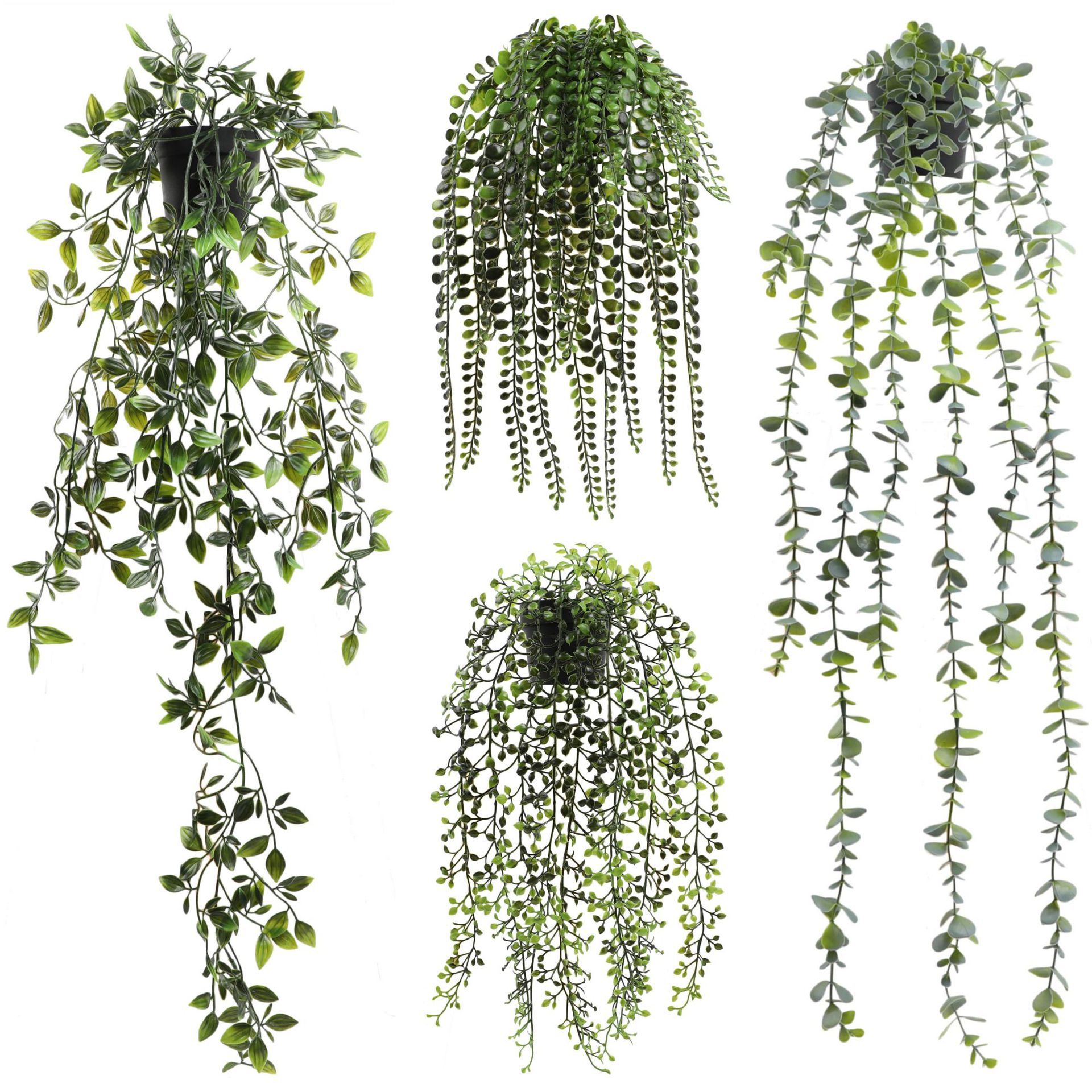 仿真花绿藤盆栽 装饰绿叶吊顶植物装饰管道家居假花绿植藤蔓盆景