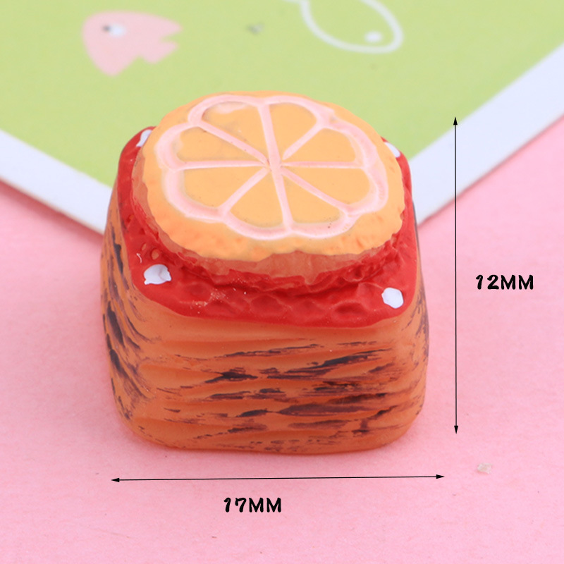 Three-Dimensional Finished Cake New Cream Glue Epoxy DIY Phone Case Material Decoration Accessories Candy Toy Barrettes Head Rope