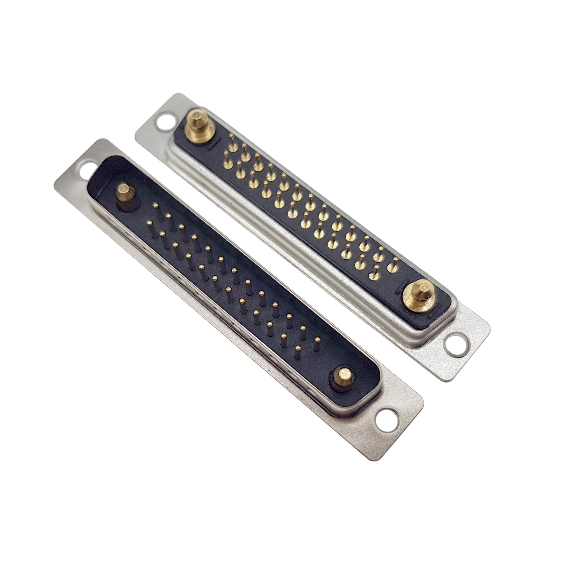 大电流27w2公座直插 射频同轴连接器实芯针镀金 仪表工控航空插头