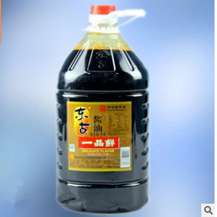 东古一品鲜酱油5l 海鲜寿司调味品 凉拌菜炒菜调味料量大优惠批发
