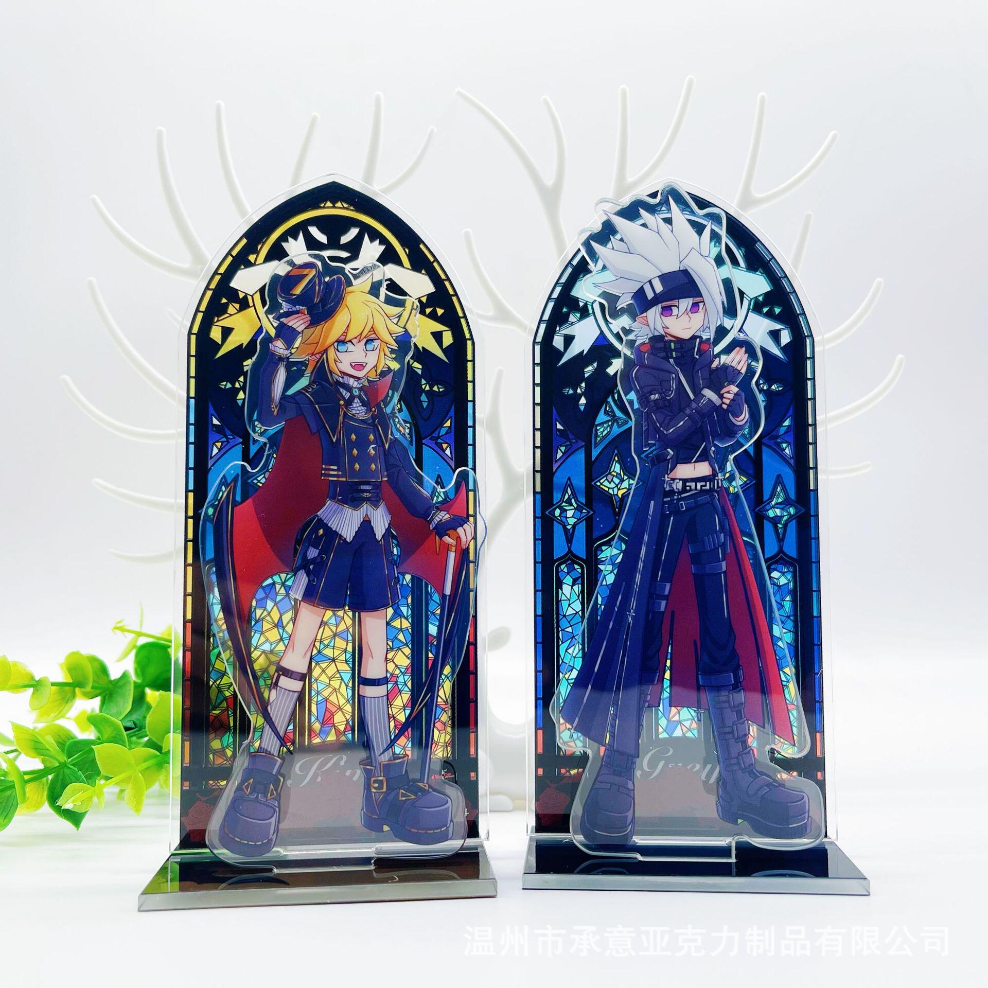 亚克力立牌凹凸世界双面组合立牌动漫周边立牌摆件格瑞金桌面站牌