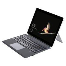适用微软Surface pro3磁吸4567通用蓝牙键盘go触控七彩背光键盘