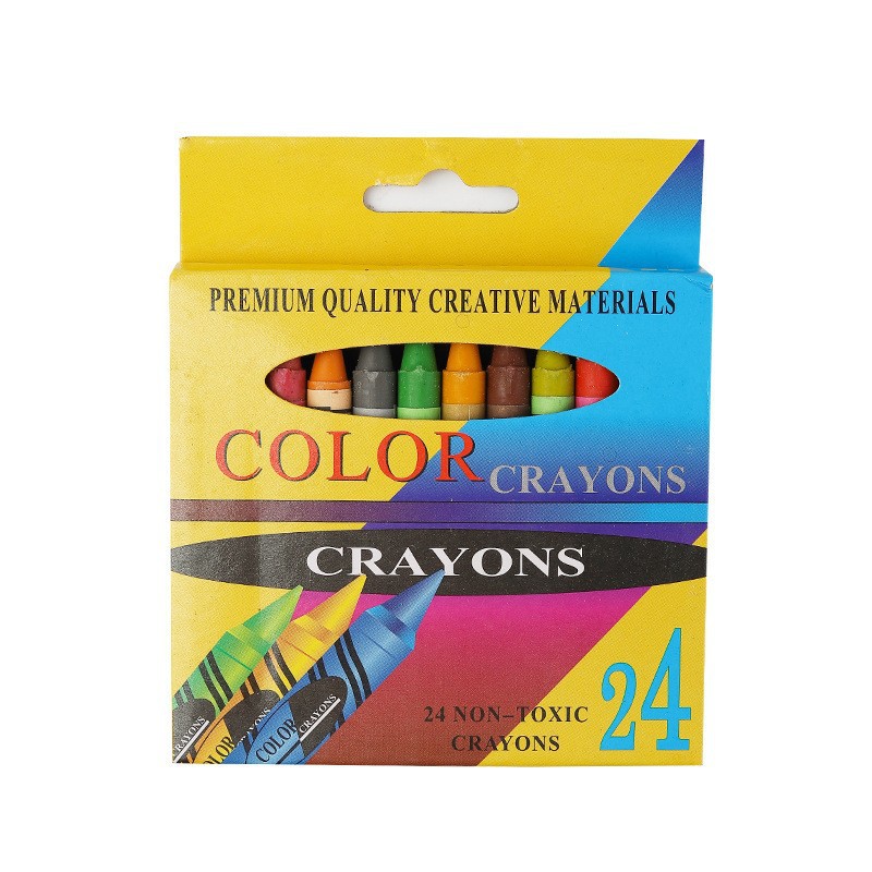 Student Crayons Set 6/8/12/24 Color Four Optional Cute Children Graffiti Filling Color Crayons Wholesale
