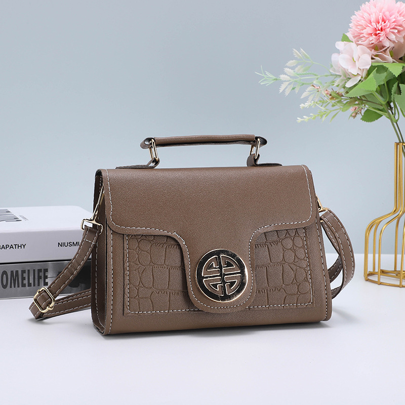 Wholesale Women's Bags New Classic Women's Bag All-Matching Graceful High-Grade Shoulder Messenger Bag Fashionable Portable Shape-Fixed Bag