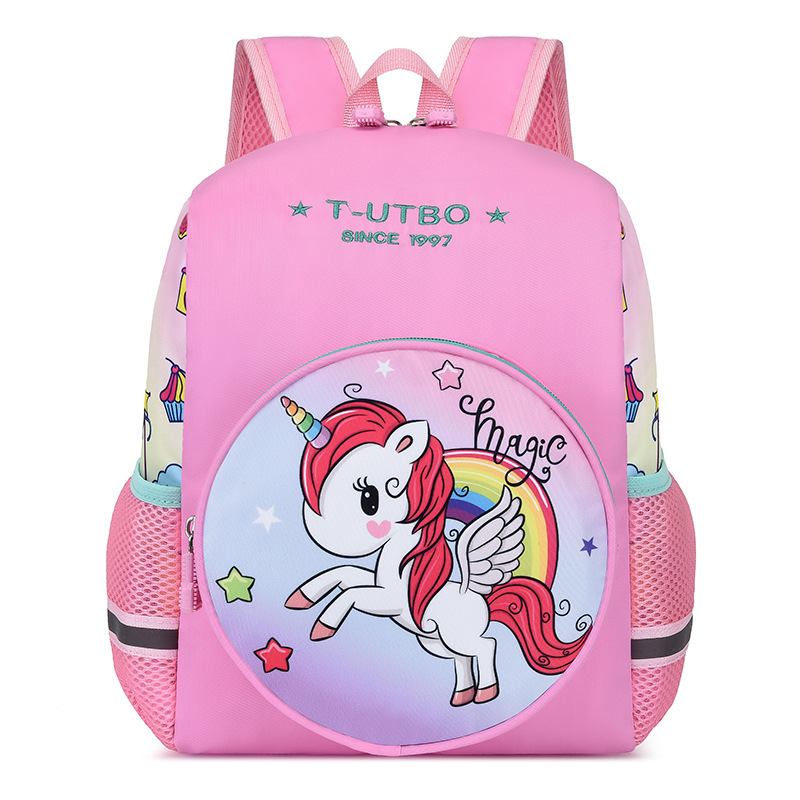 New Children's Schoolbag 2-6 Years Old Kindergarten Preschool Large and Small Class Backpack Boys and Girls Cute Cartoon Bag