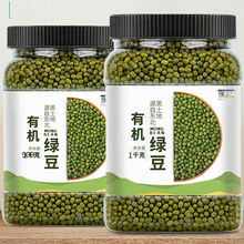 东北有机绿豆1kg*1罐新鲜可发芽农家优质新货皮薄杂粮粥