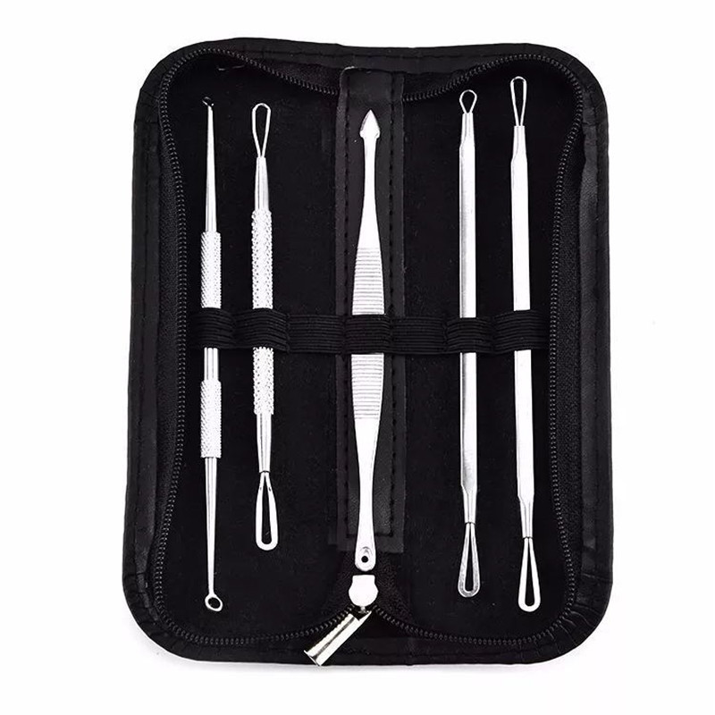 Manicure Set Pack Acne Needle Set Double-Headed Double-Pressure Acne Needle Beauty Needle Nail Art Acne Removal